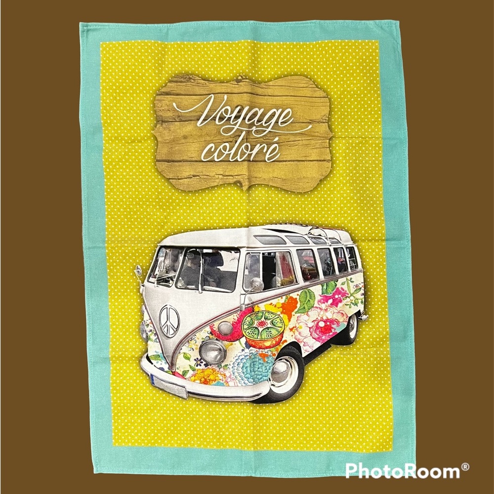 Groovy tea towel!